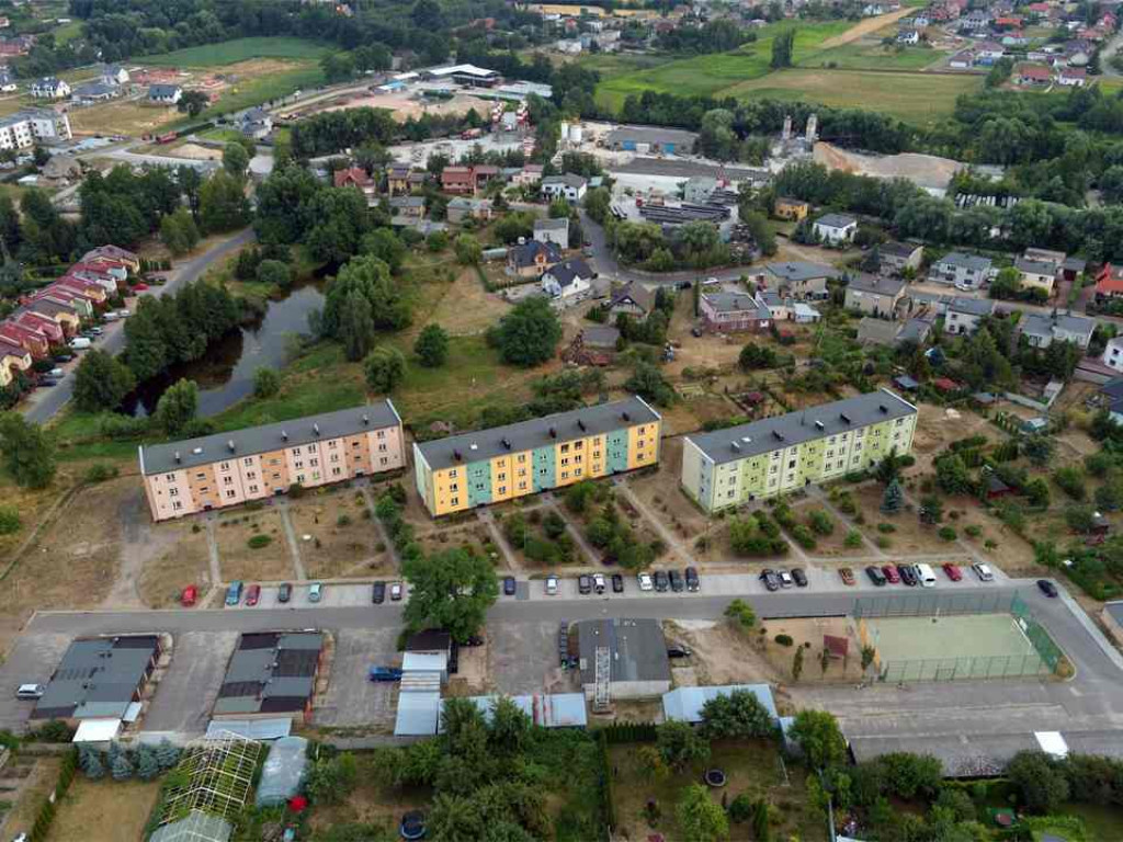 Nekla z perspektywy drona. Włodarz gminy zaprasza mieszkańców na nietypowy spacer