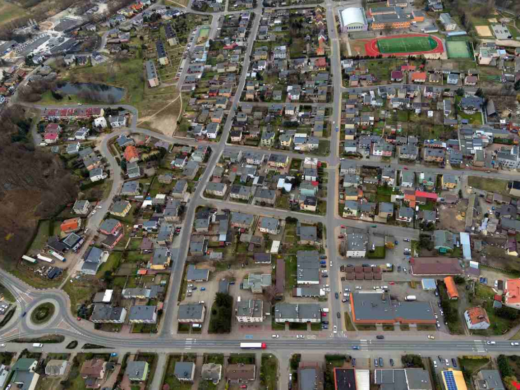 Nekla z perspektywy drona. Włodarz gminy zaprasza mieszkańców na nietypowy spacer