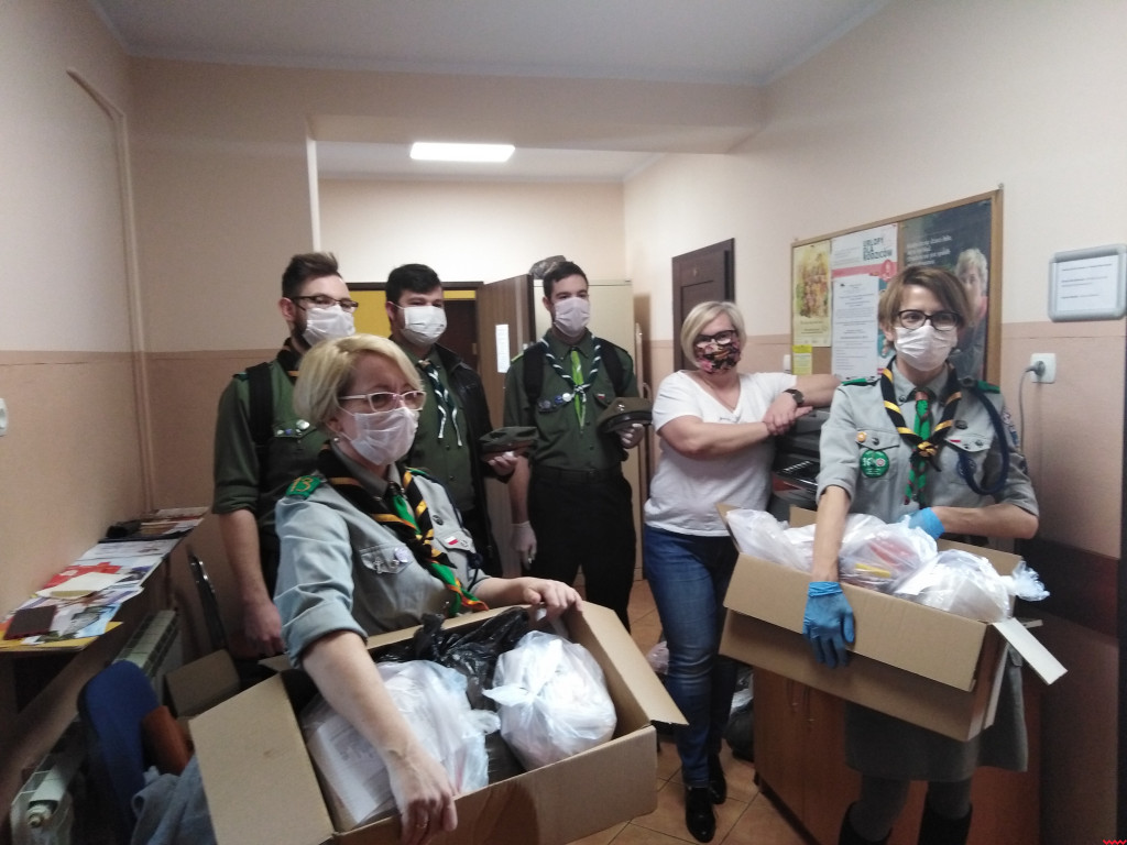 Maseczki już trafiły do seniorów w gminie Pyzdry