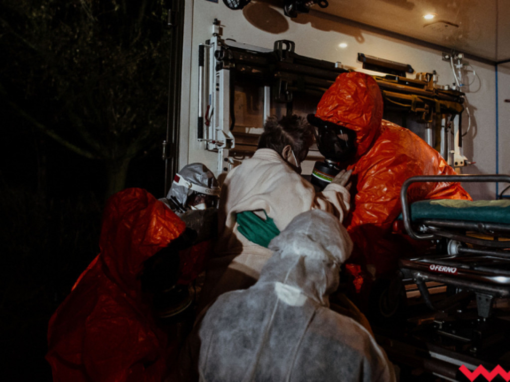 Zobaczcie jak wygląda ewakuacja zarażonych koronawirusem – akcja żołnierzy WOT