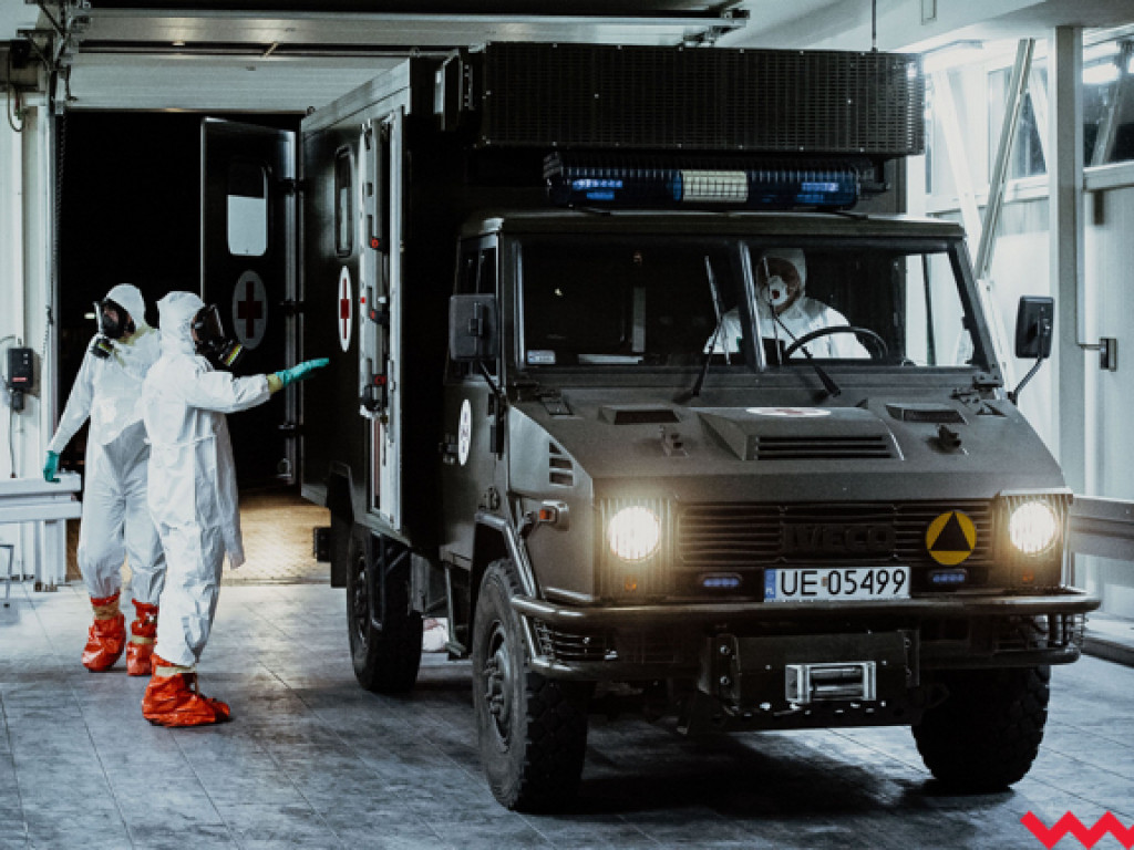 Zobaczcie jak wygląda ewakuacja zarażonych koronawirusem – akcja żołnierzy WOT