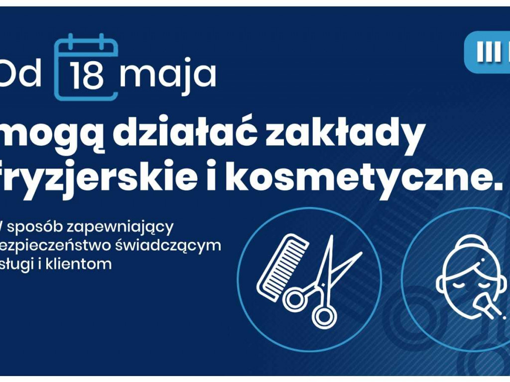 Trzeci etap znoszenia obostrzeń. Restauracje, salony fryzjerskie otwarte, ale z ograniczeniami