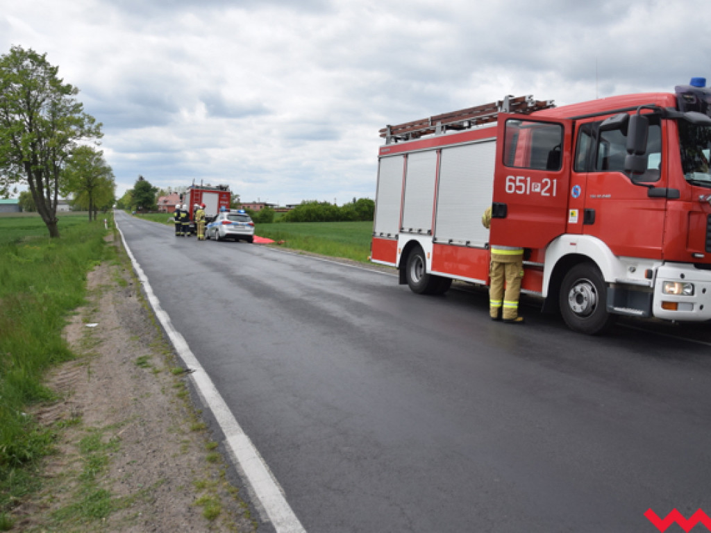 Śmierć na drodze wojewódzkiej we Wszemborzu
