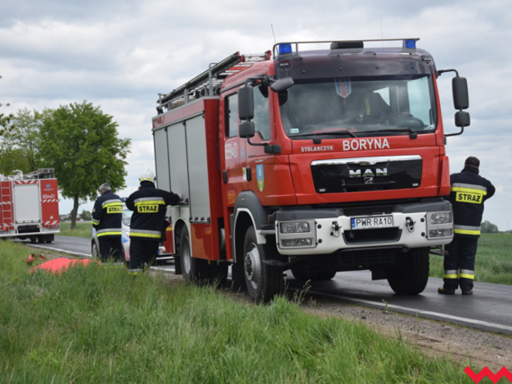 Śmierć na drodze wojewódzkiej we Wszemborzu