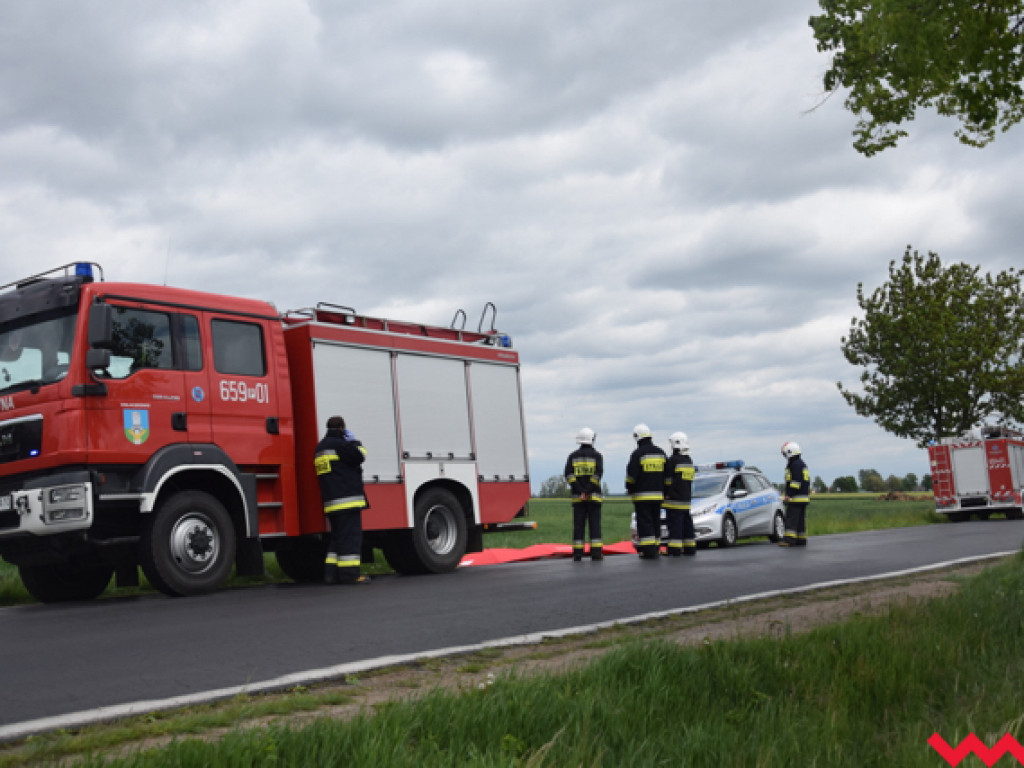 Śmierć na drodze wojewódzkiej we Wszemborzu