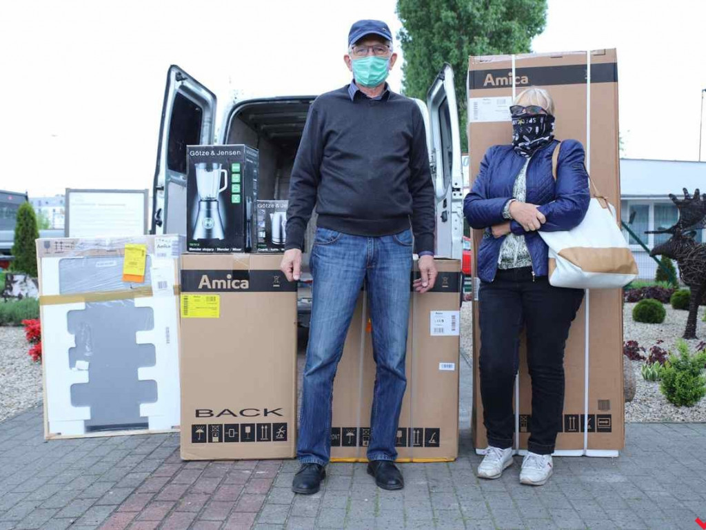 Września była rozświetlona, teraz jest obdarowana. Sprzęt AGD trafił gdzie trzeba