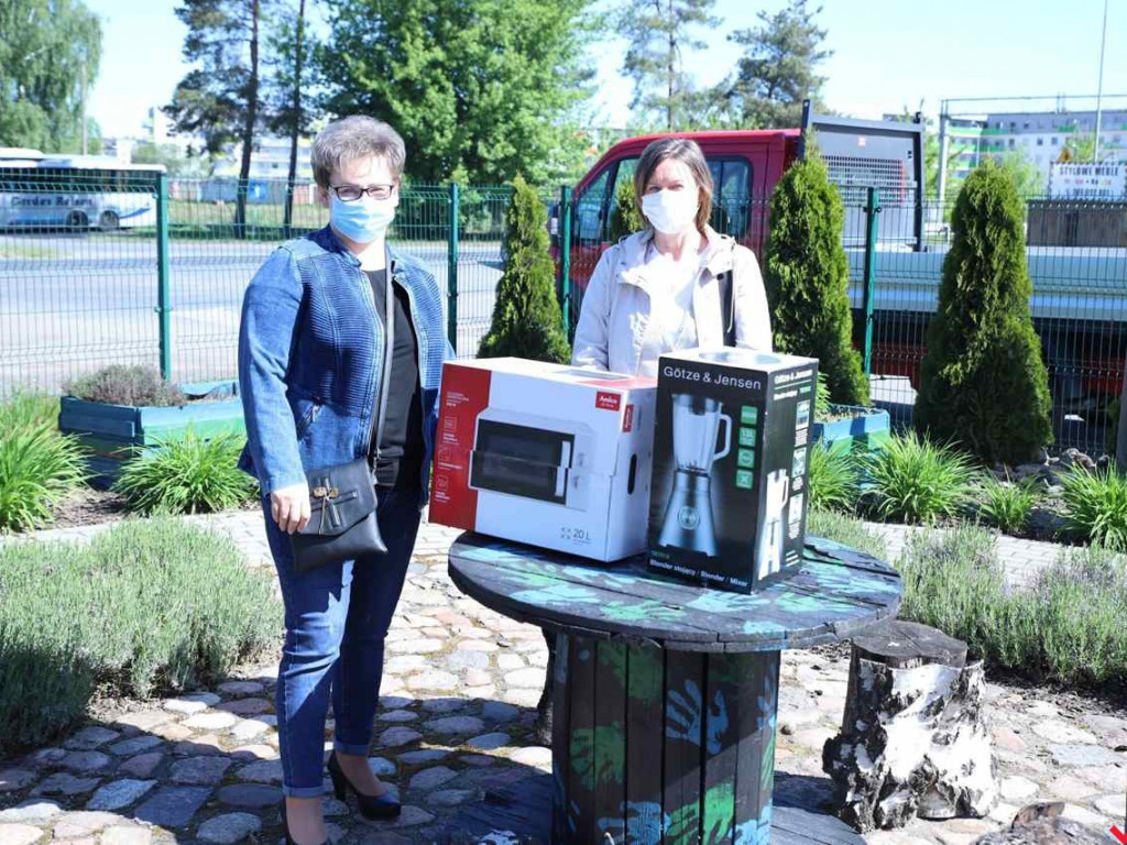Września była rozświetlona, teraz jest obdarowana. Sprzęt AGD trafił gdzie trzeba
