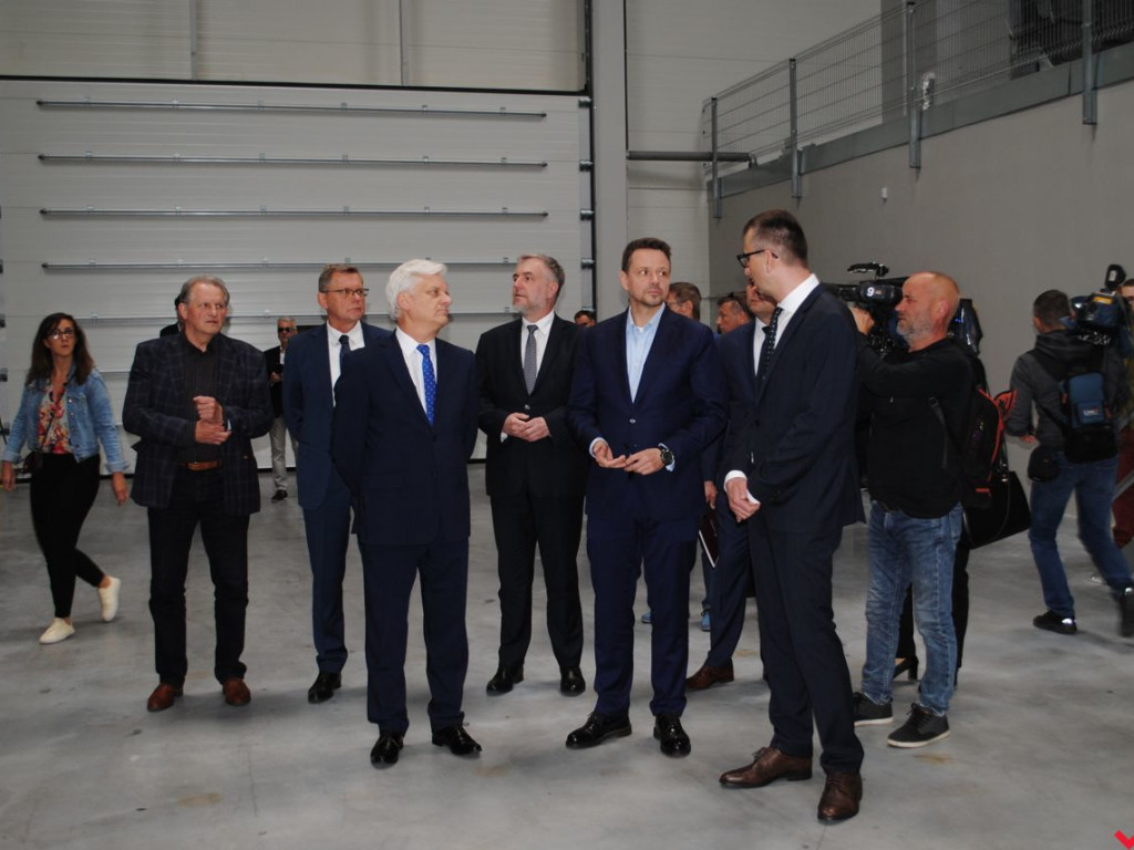 Rafał Trzaskowski, kandydat na prezydenta RP, z wizytą w Chociczy Małej