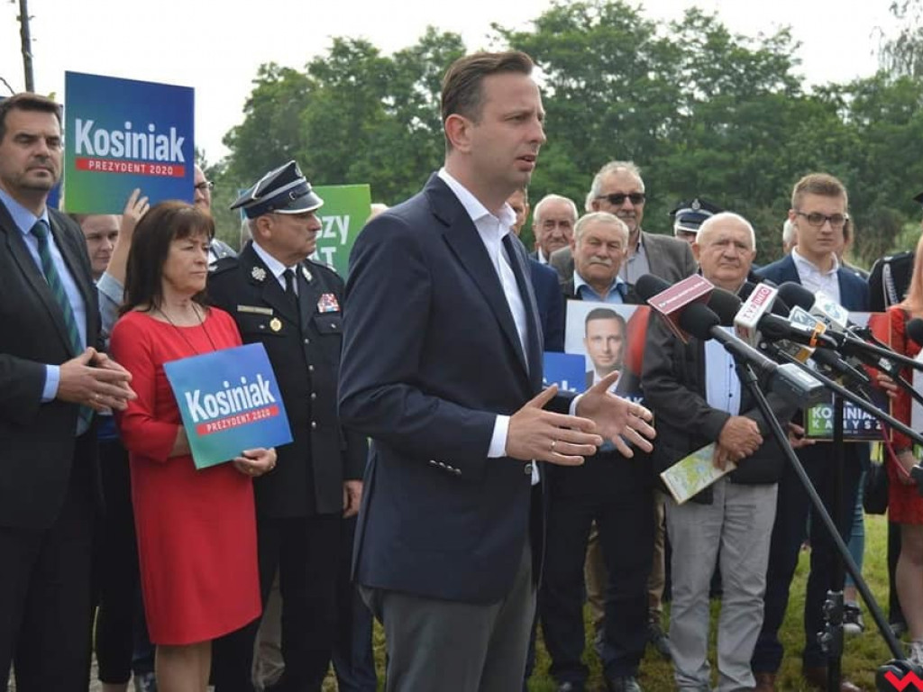 Kandydat na prezydenta Władysław Kosiniak-Kamysz odwiedził wczoraj Słupcę