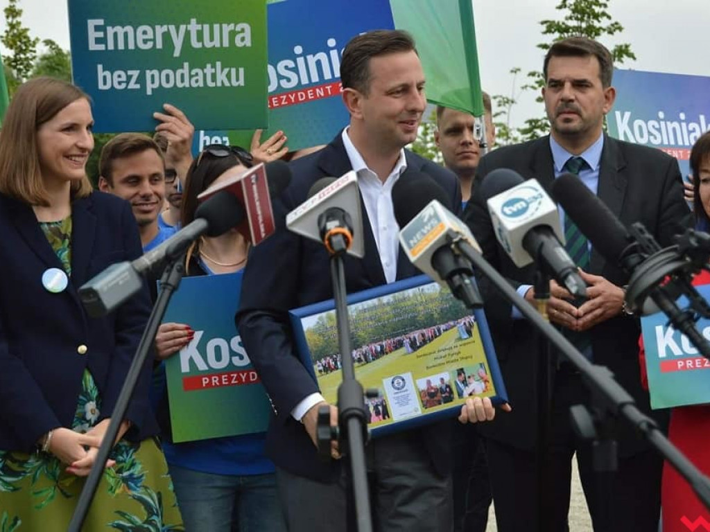 Kandydat na prezydenta Władysław Kosiniak-Kamysz odwiedził wczoraj Słupcę