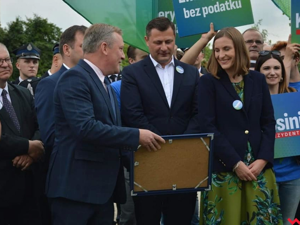 Kandydat na prezydenta Władysław Kosiniak-Kamysz odwiedził wczoraj Słupcę