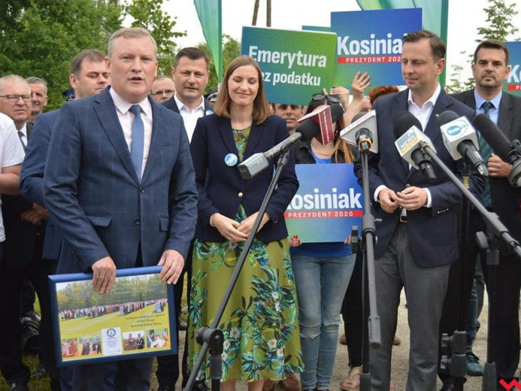 Kandydat na prezydenta Władysław Kosiniak-Kamysz odwiedził wczoraj Słupcę