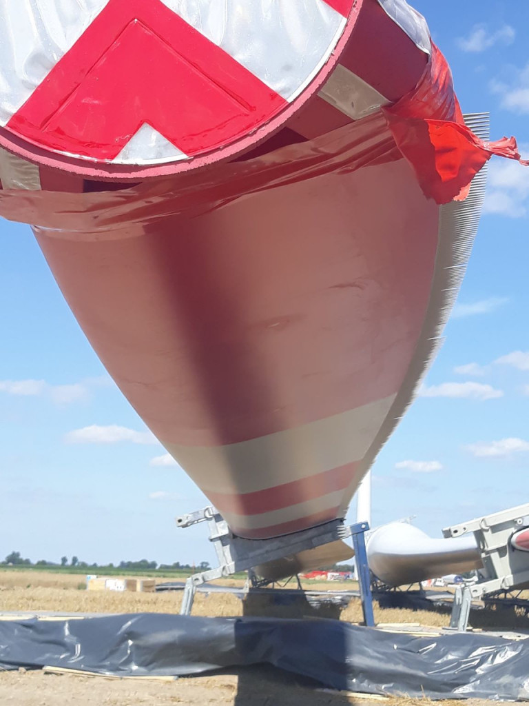 Kikuty wiatraków na horyzoncie – trwa budowa Farmy Wiatrowej Kołaczkowo