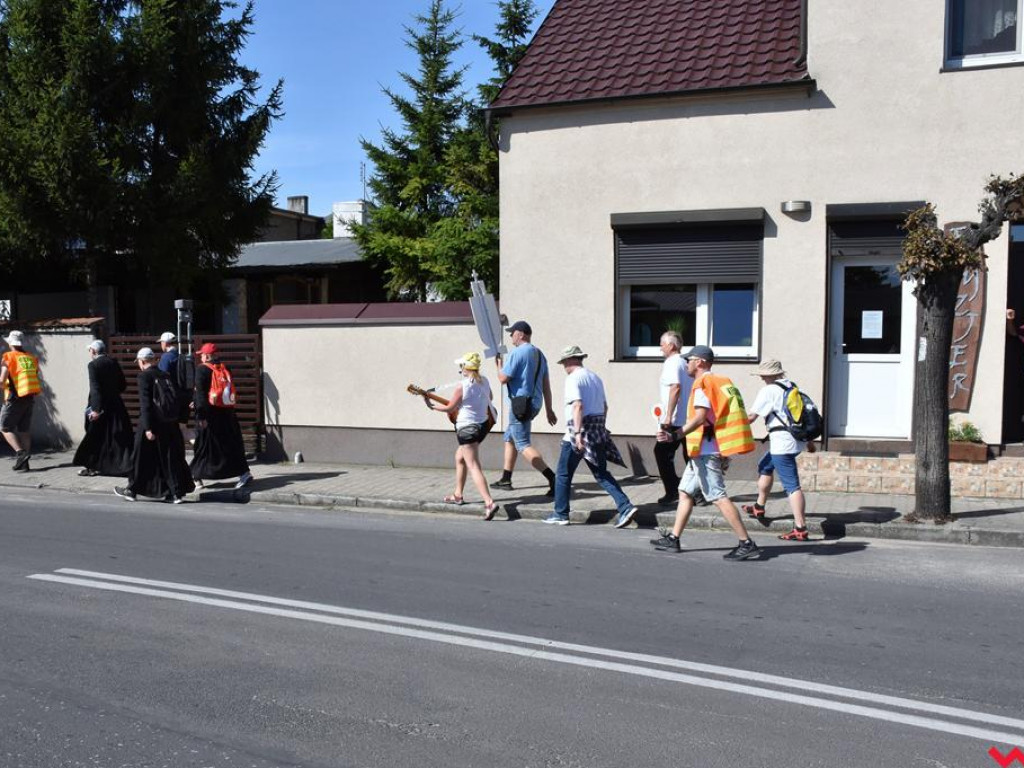 Symboliczna pielgrzymka na Jasną Górę. Na trasie nie mogło zabraknąć Pyzdr