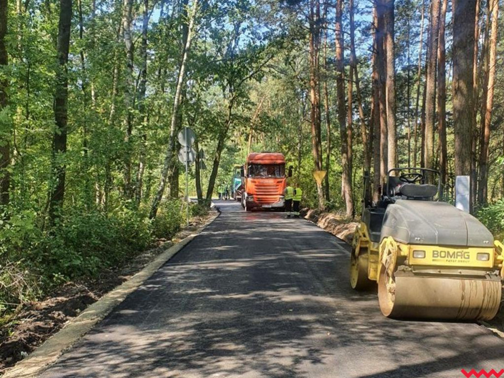 Nareszcie gładko i przyjemnie. Nowa droga na Tłoczyźnie