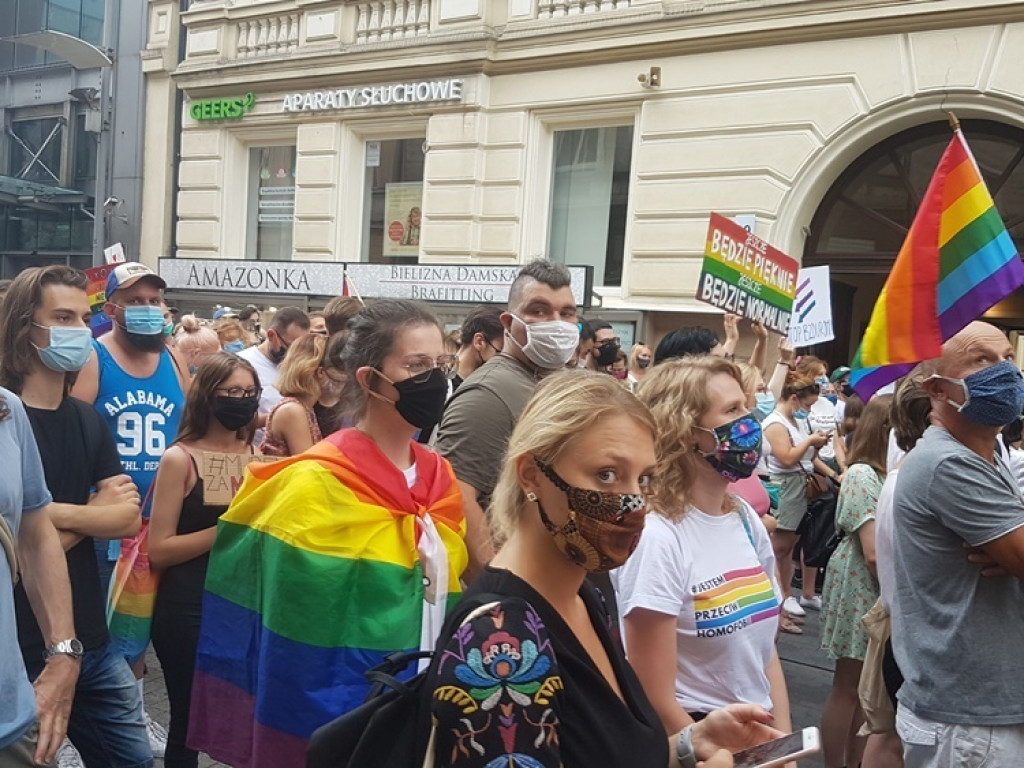 Tęcza nie obraża! Wrześnianie ma poznańskiej manifestacji