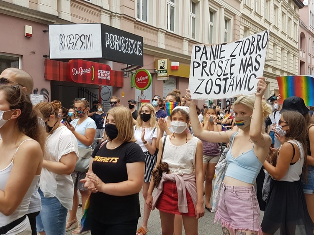 Tęcza nie obraża! Wrześnianie ma poznańskiej manifestacji