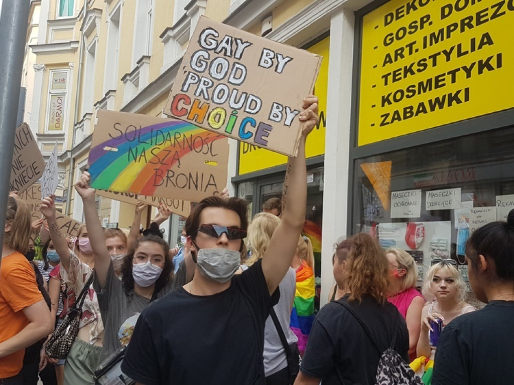 Tęcza nie obraża! Wrześnianie ma poznańskiej manifestacji