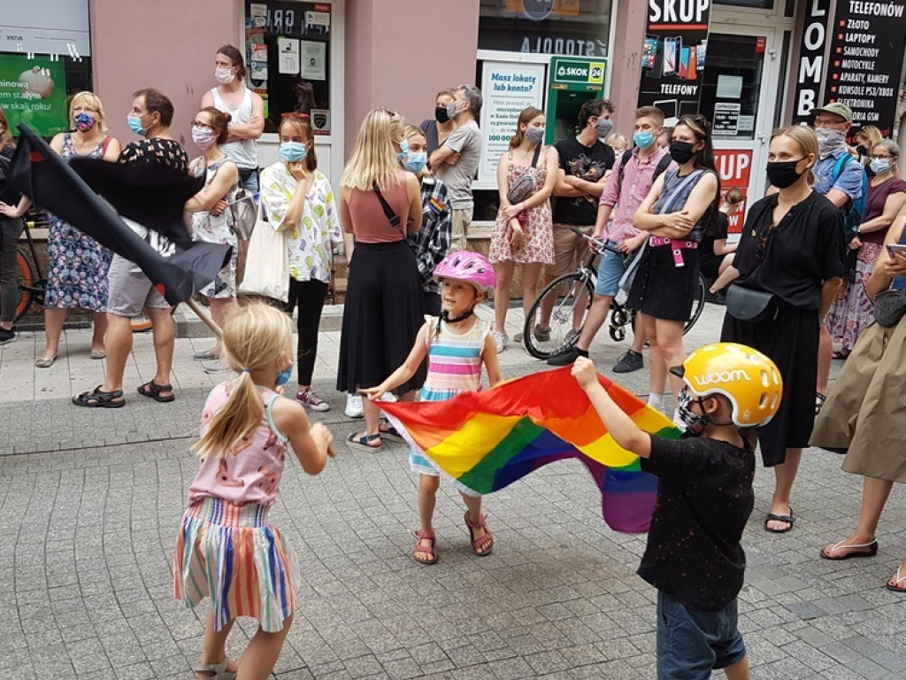 Tęcza nie obraża! Wrześnianie ma poznańskiej manifestacji