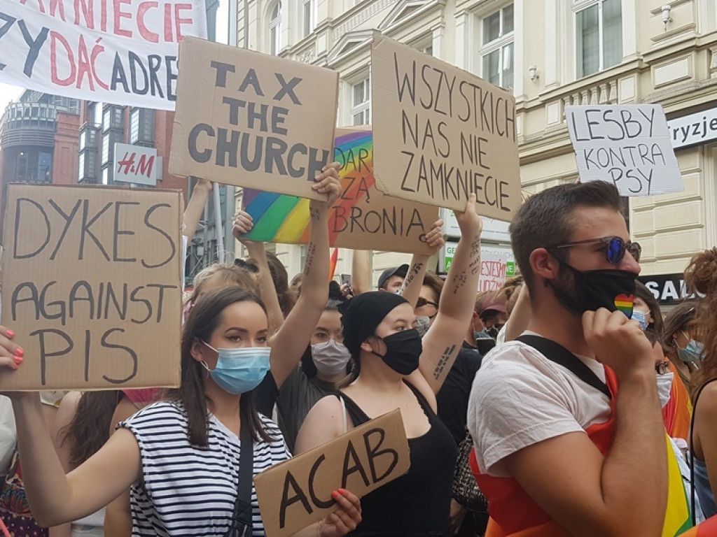 Tęcza nie obraża! Wrześnianie ma poznańskiej manifestacji
