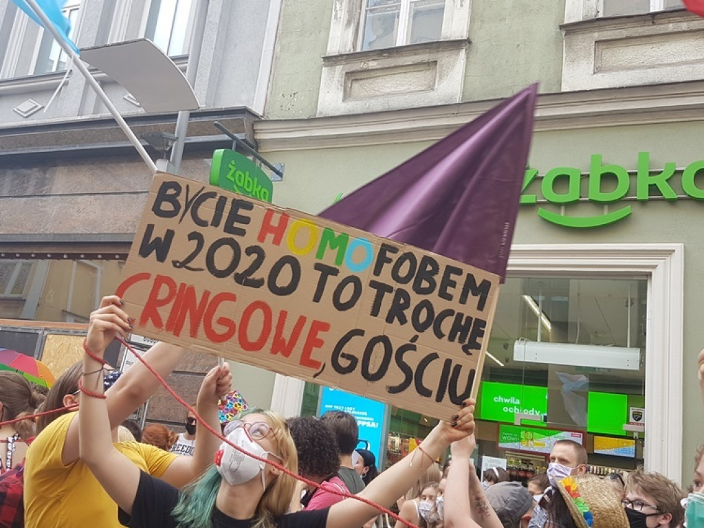 Tęcza nie obraża! Wrześnianie ma poznańskiej manifestacji