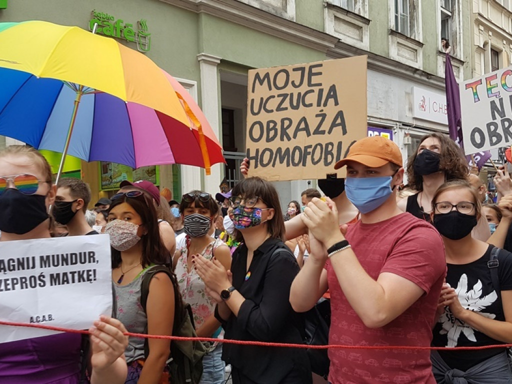 Tęcza nie obraża! Wrześnianie ma poznańskiej manifestacji
