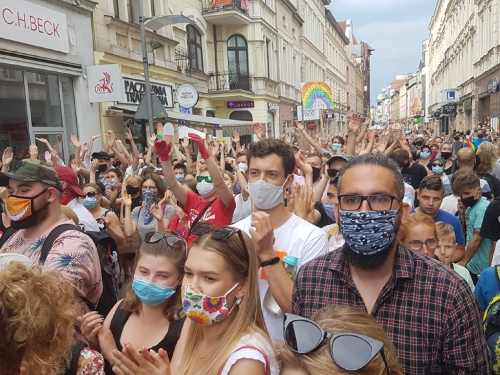 Tęcza nie obraża! Wrześnianie ma poznańskiej manifestacji