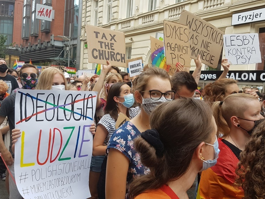 Tęcza nie obraża! Wrześnianie ma poznańskiej manifestacji
