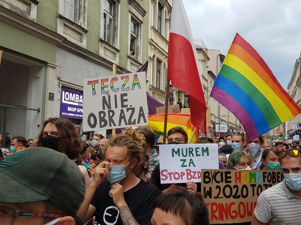 Tęcza nie obraża! Wrześnianie ma poznańskiej manifestacji