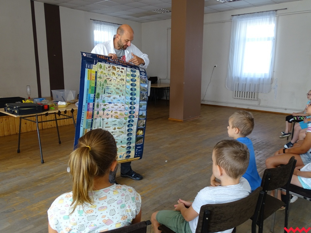 Mobilne laboratorium w Borzykowie i Krzywej Górze. Nauka przyjazna dla dzieci