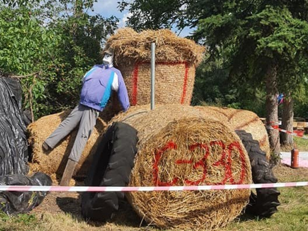 Mieszkańcy Zapowiedni dziękowali za plony