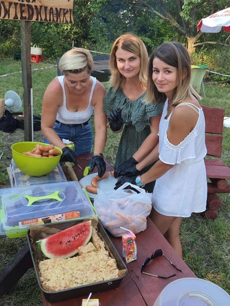 Mieszkańcy Zapowiedni dziękowali za plony