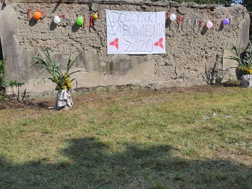 Mieszkańcy Zapowiedni dziękowali za plony