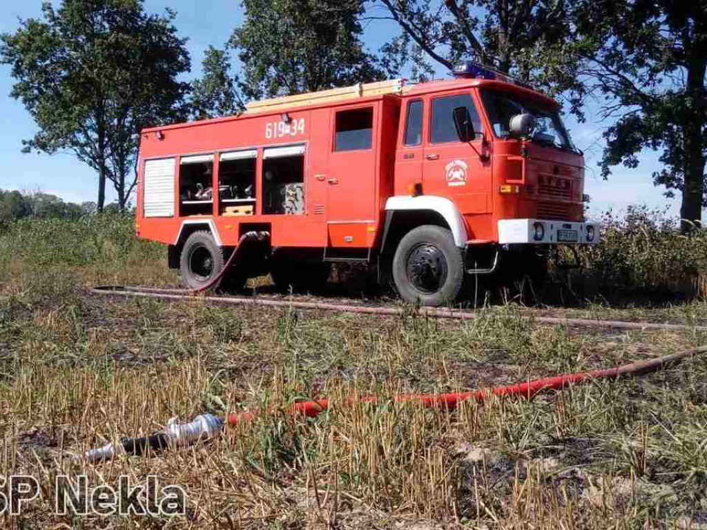 Ochotnicy z Nekli ponownie w akcji. Aż cztery zdarzenia w ciągu doby