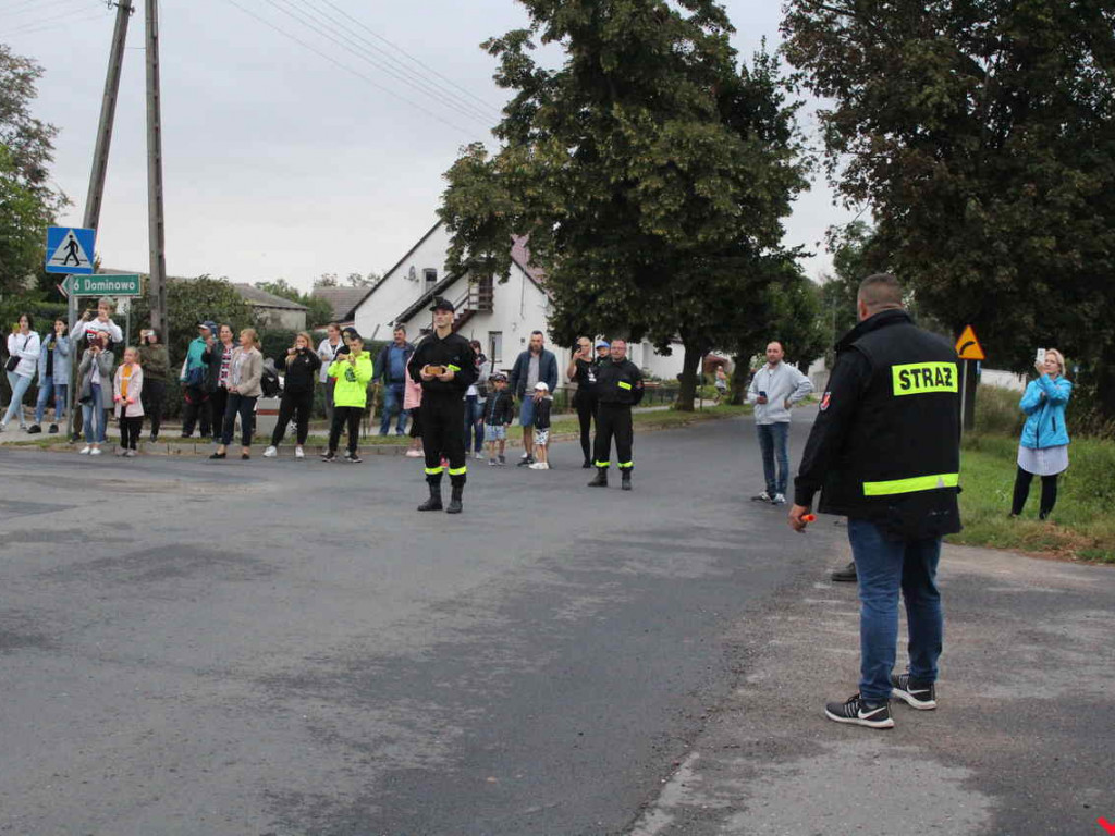 Spora euforia i atmosfera święta w Targowej Górce. Nowy samochód z fanfarami wjechał do jednostki