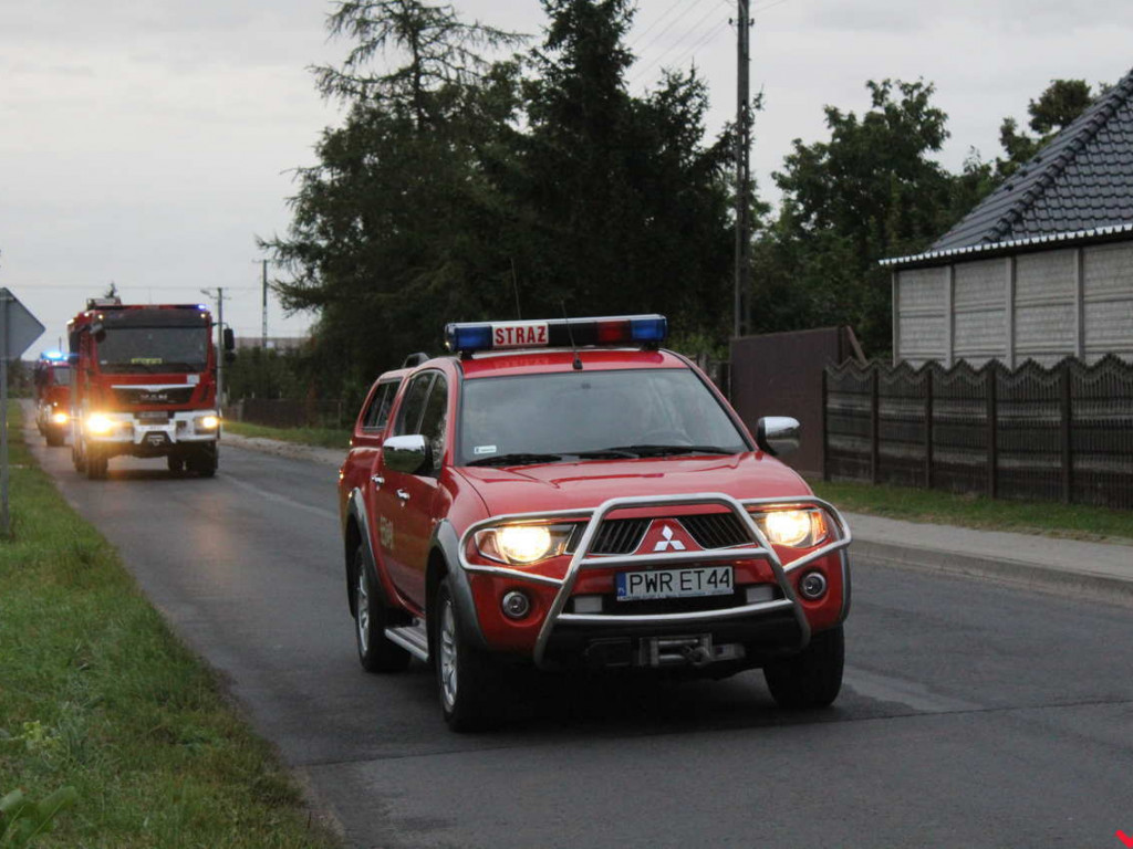 Spora euforia i atmosfera święta w Targowej Górce. Nowy samochód z fanfarami wjechał do jednostki