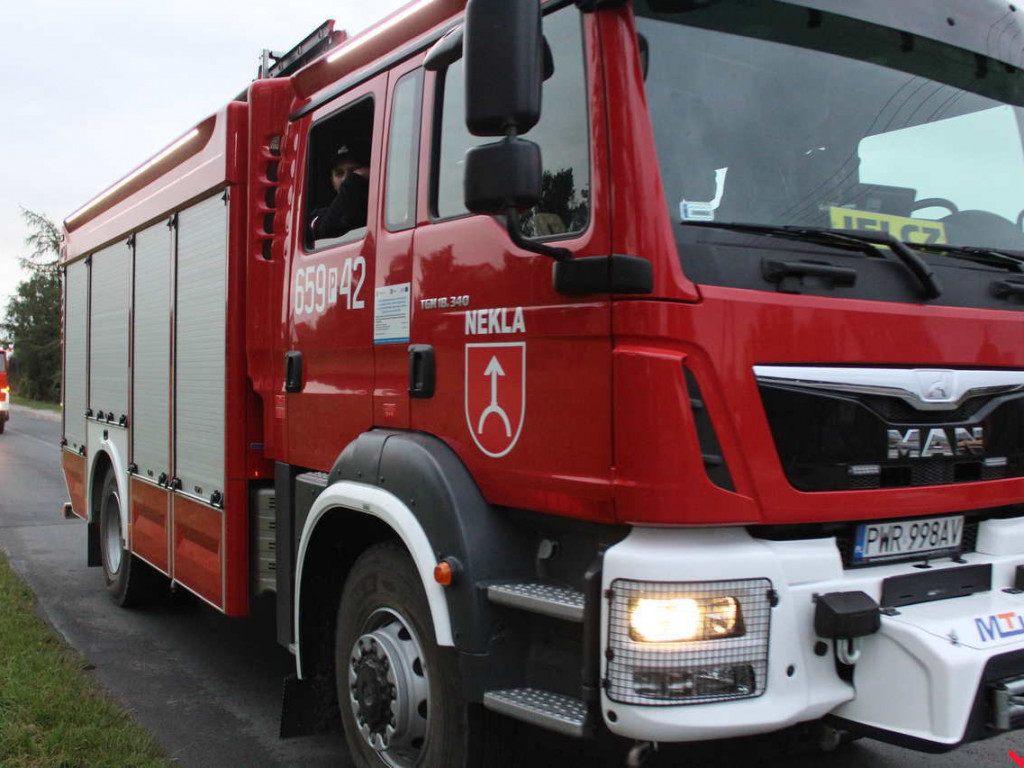 Spora euforia i atmosfera święta w Targowej Górce. Nowy samochód z fanfarami wjechał do jednostki