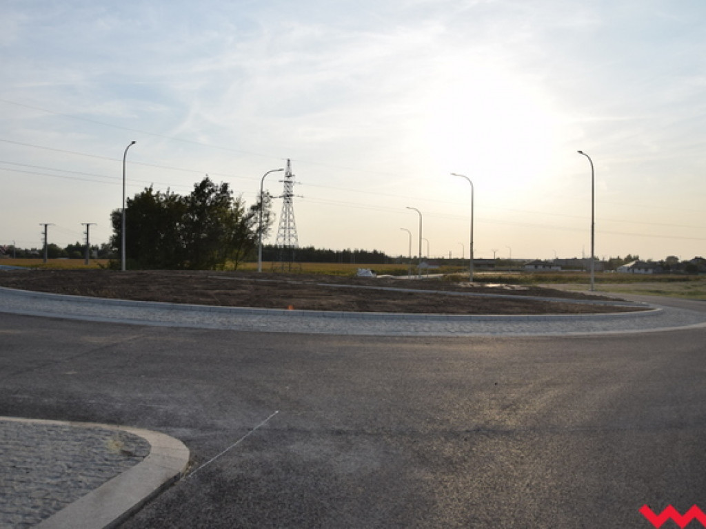 Pierwsze próbne jazdy na obwodnicy Wrześni...rowerzystów i rolkarzy