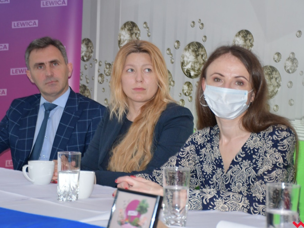 Deszcz nie przeszkodził w spotkaniu. Lewica we Wrześni ma młodą twarz