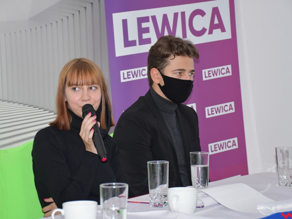 Deszcz nie przeszkodził w spotkaniu. Lewica we Wrześni ma młodą twarz