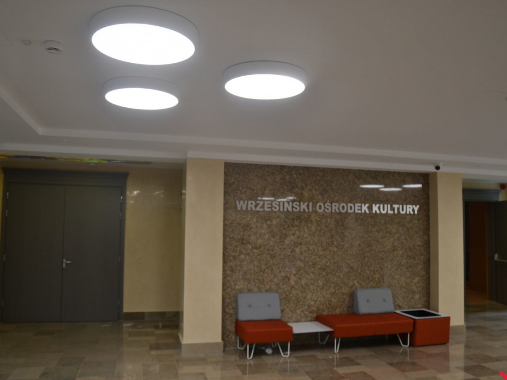 Oto wszystkie ważne zmiany w wyremontowanym Wrzesińskim Ośrodku Kultury