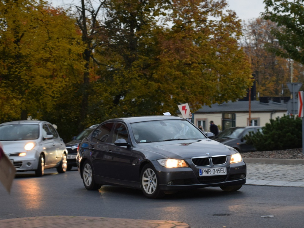 Drugi dzień protestów we Wrześni. Zablokowane rondo Popiełuszki