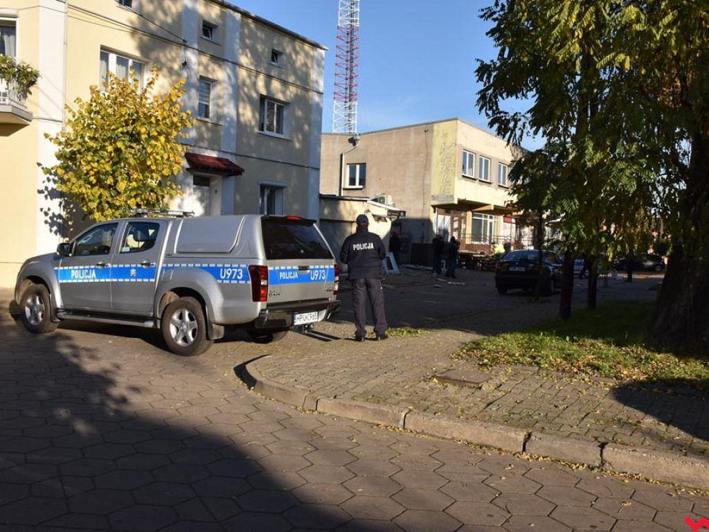 Złodzieje wysadzili bankomat w Pyzdrach