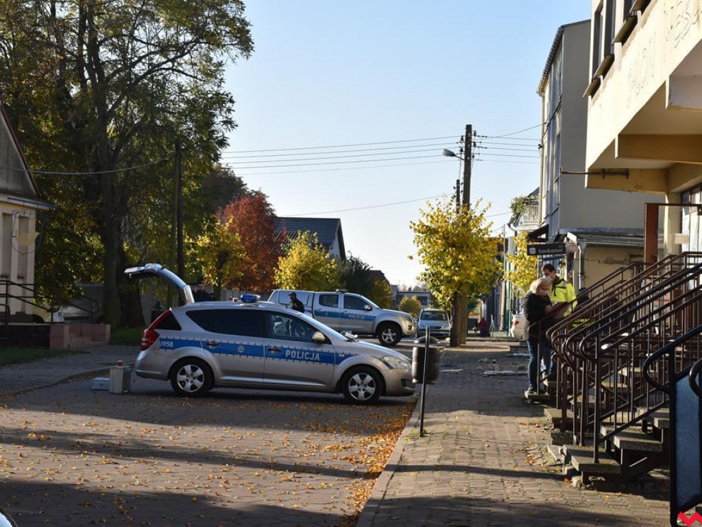 Złodzieje wysadzili bankomat w Pyzdrach