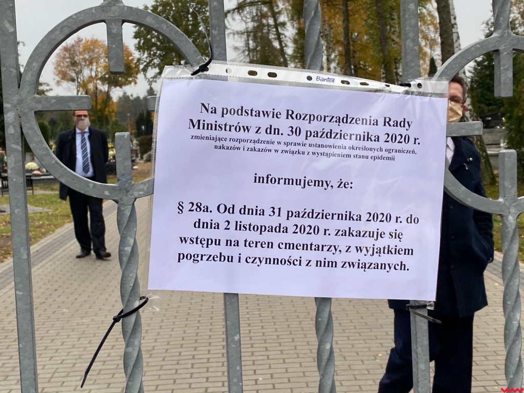 Czy cmentarze faktycznie są nieczynne? Objechaliśmy powiat, żeby to sprawdzić