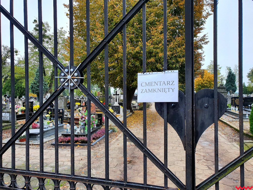 Czy cmentarze faktycznie są nieczynne? Objechaliśmy powiat, żeby to sprawdzić