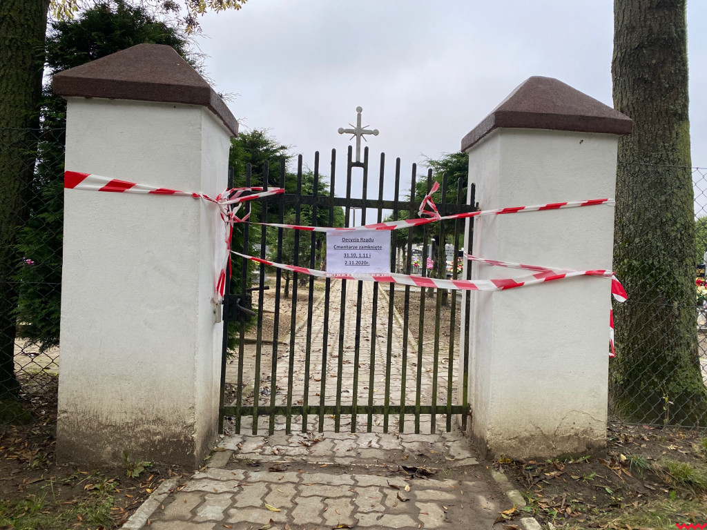 Czy cmentarze faktycznie są nieczynne? Objechaliśmy powiat, żeby to sprawdzić