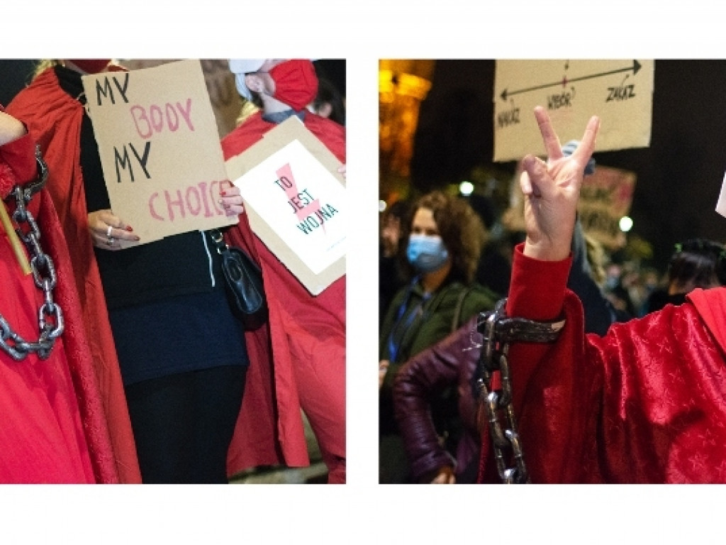 Strajk Dziewczyn Wrzesińskich w obiektywie Piotra Nowaka