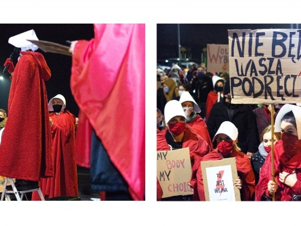 Strajk Dziewczyn Wrzesińskich w obiektywie Piotra Nowaka