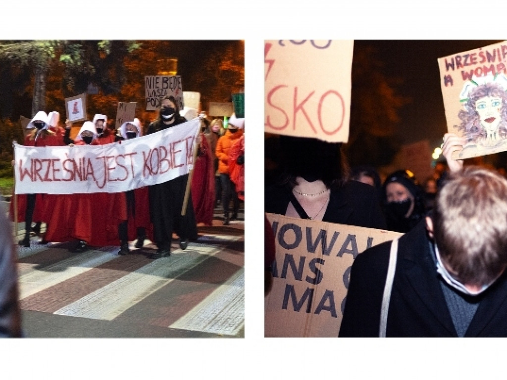 Strajk Dziewczyn Wrzesińskich w obiektywie Piotra Nowaka